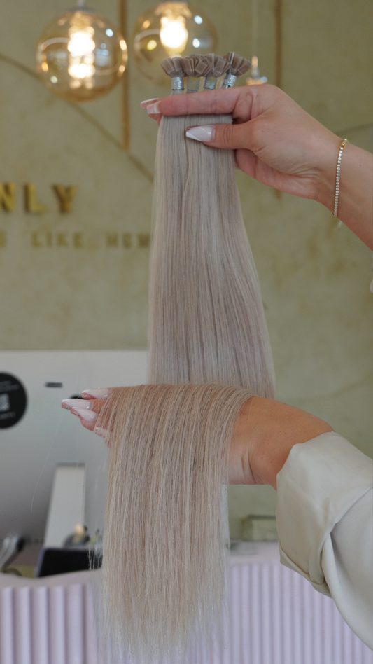 #TAUPE RUSSISCHE BONDINGS GLATT 1G