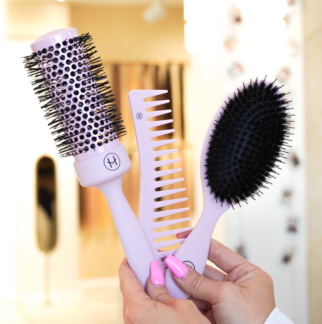 Bürsten Set für Extensions – entwirrend, Anti Frizz & schonend