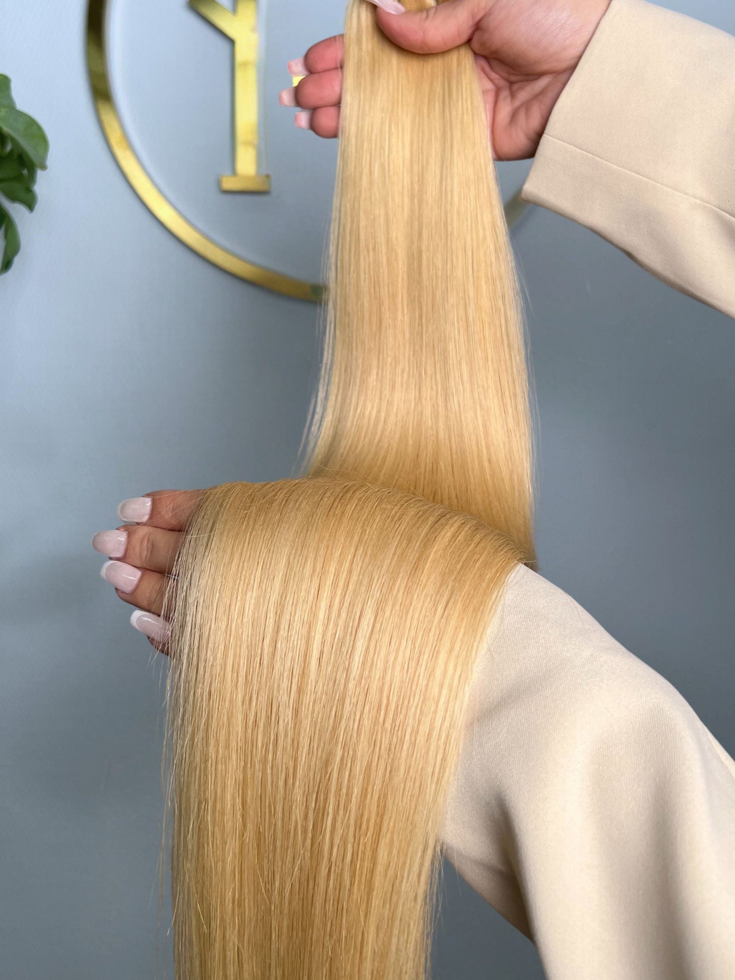 INVISIBLE TRESSEN #HONEY RU GLATT