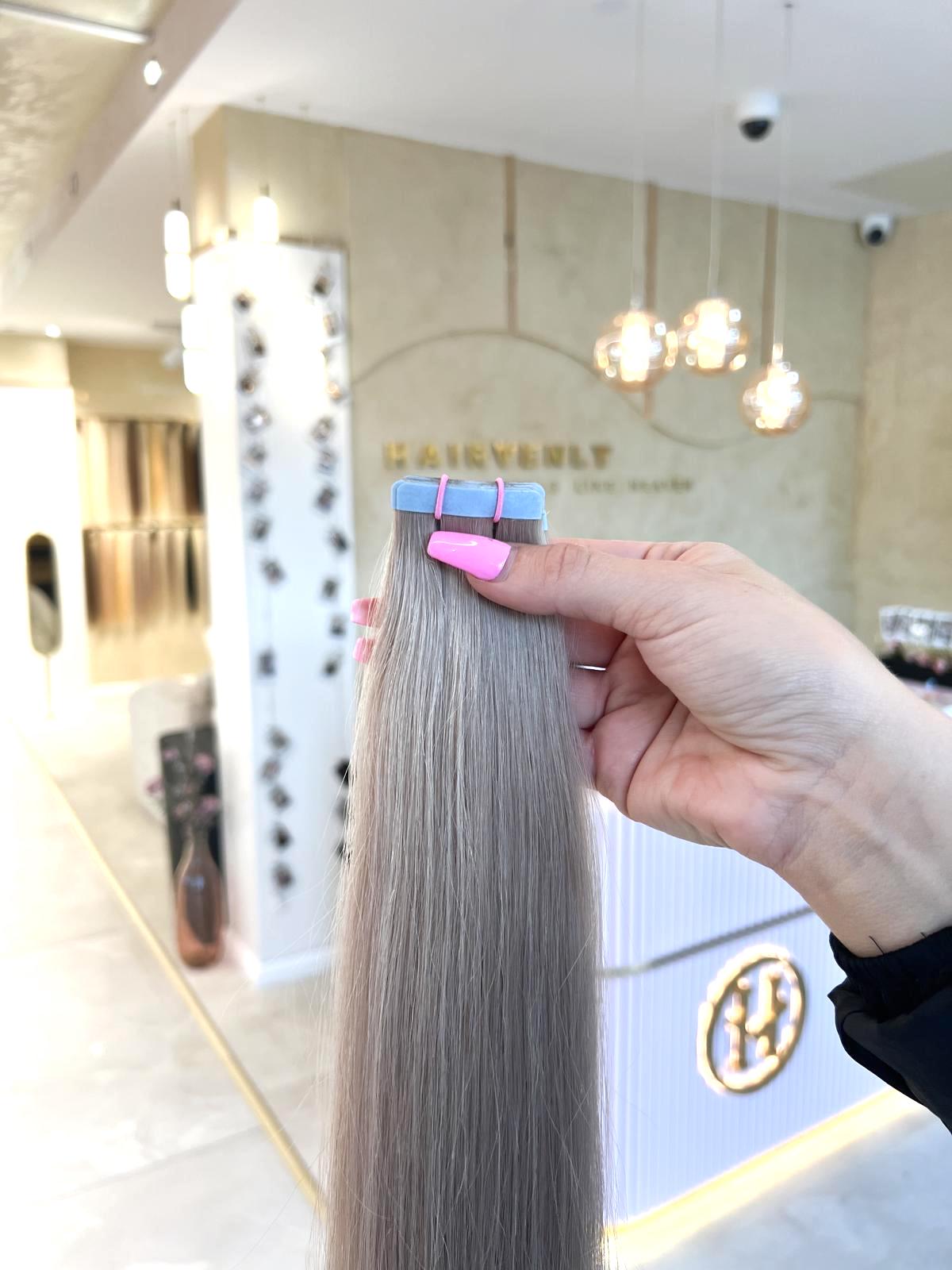 #TAUPE STANDARD RUSSISCHE TAPE EXTENSIONS ♡
