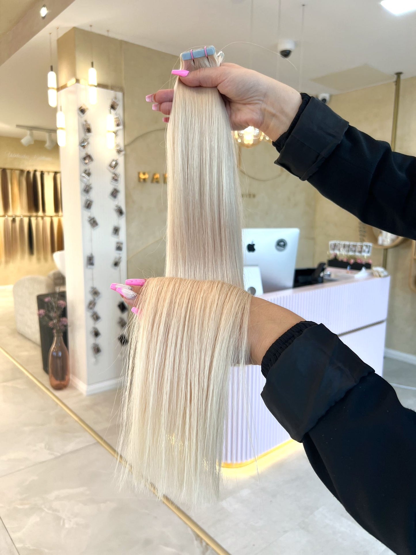 #SHINY STANDARD RUSSISCHE TAPE EXTENSIONS ♡
