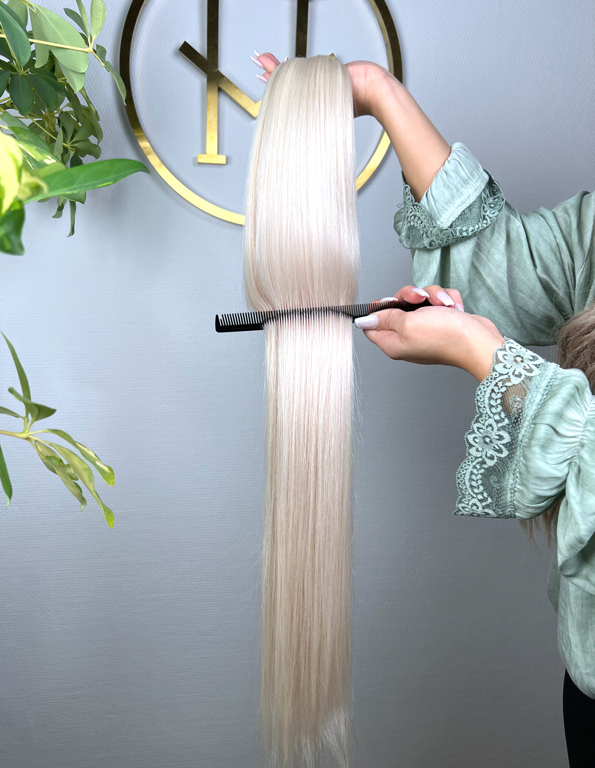 #PEARL WHITE US WELLIGE  BONDINGS 85CM ♡