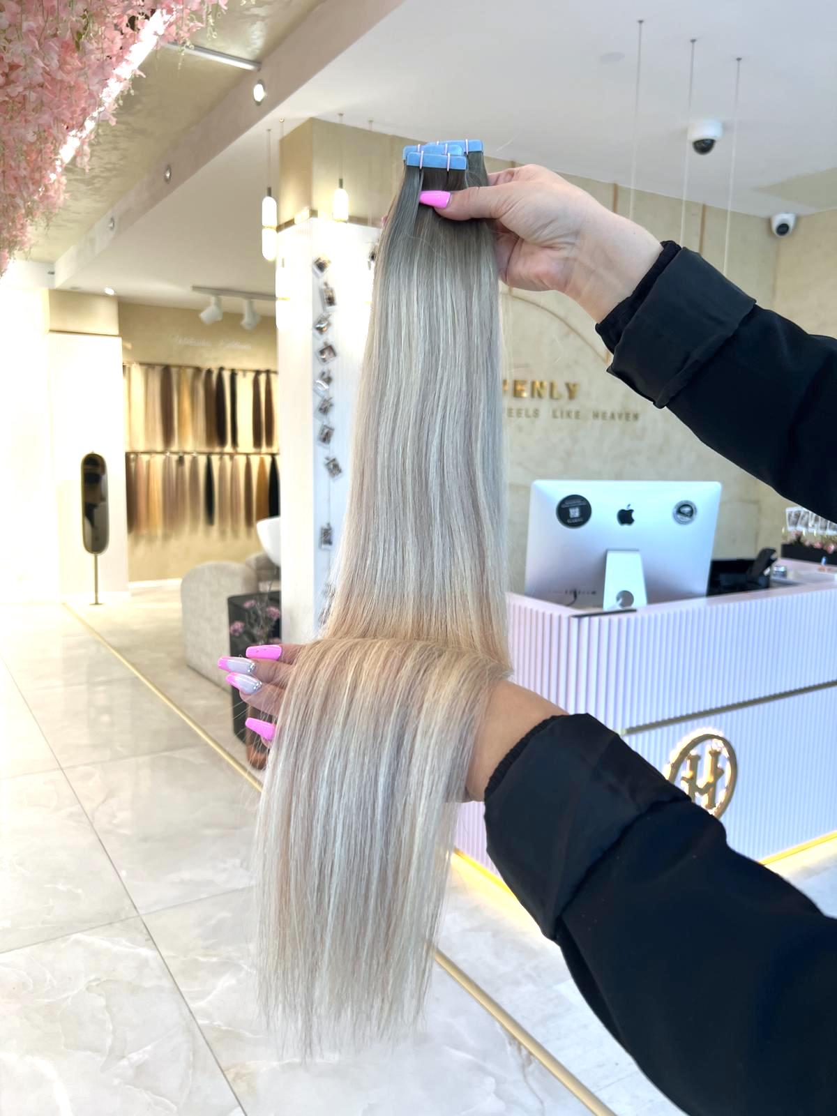 #COOL TONED STANDARD RUSSISCHE TAPE EXTENSIONS ♡