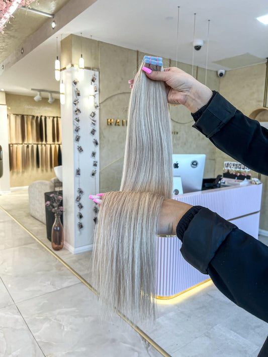 #FROSTY STANDARD RUSSISCHE TAPE EXTENSIONS GLATT ♡