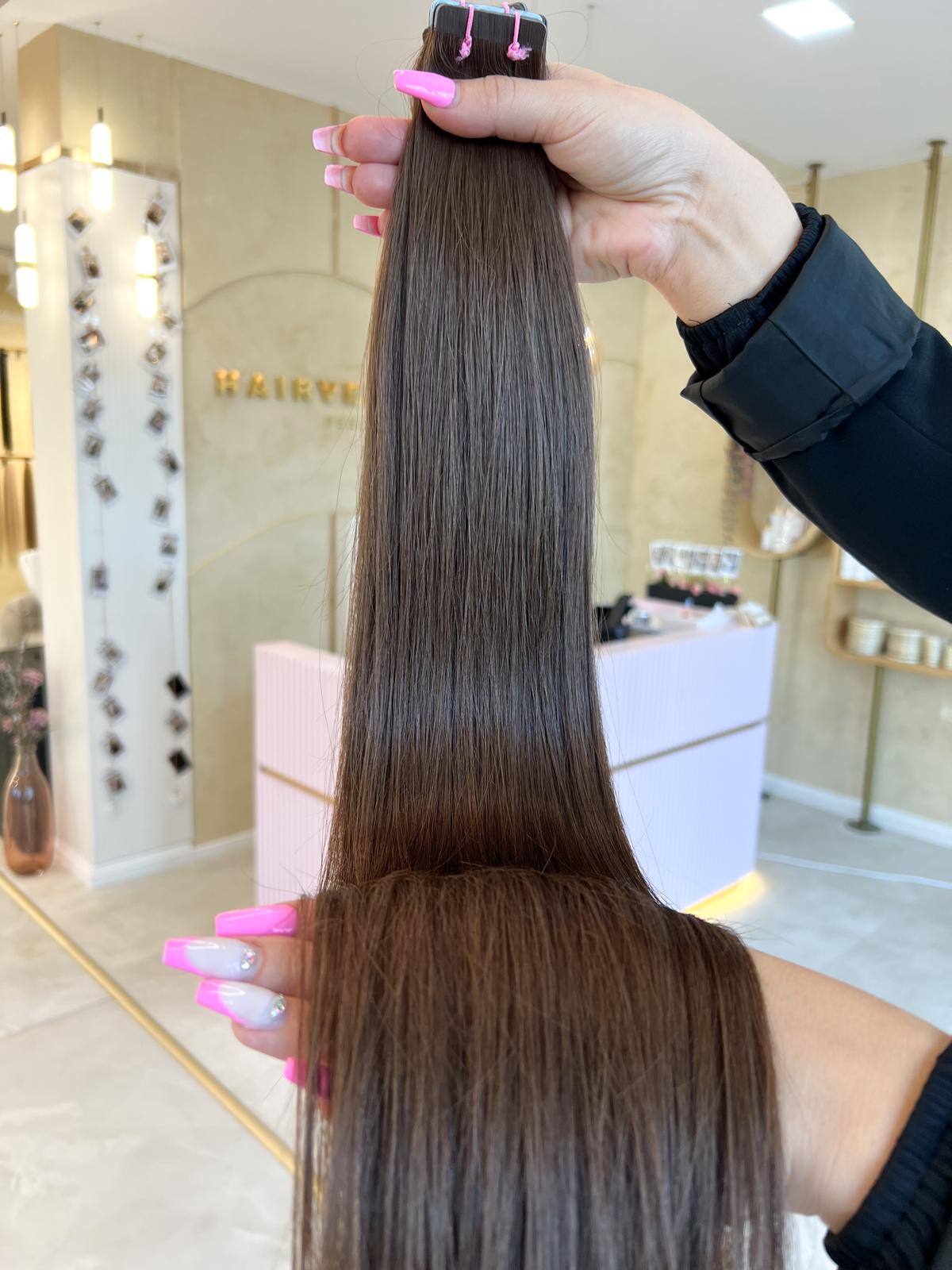 #BITTER CACAO STANDARD RUSSISCHE TAPE EXTENSIONS ♡