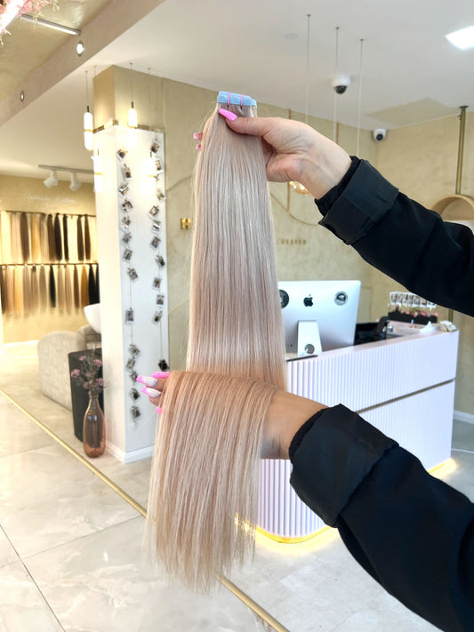 #COLDNESS STANDARD RUSSISCHE TAPE EXTENSIONS GLATT ♡