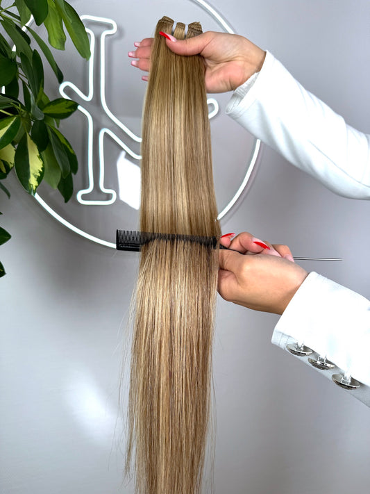 #4/27T24 US WELLIGE TRESSEN CLASSIC ECHTHAAR  65CM ♡