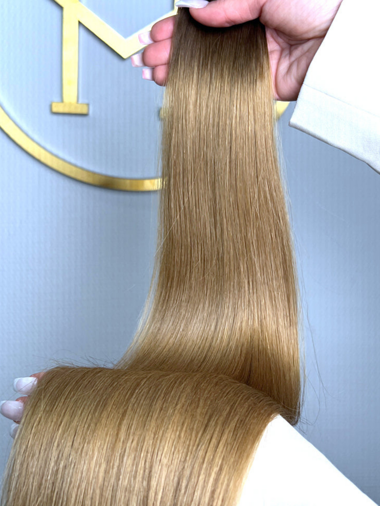 INVISIBLE TRESSEN #BUTTERSCOTCH RU GLATT