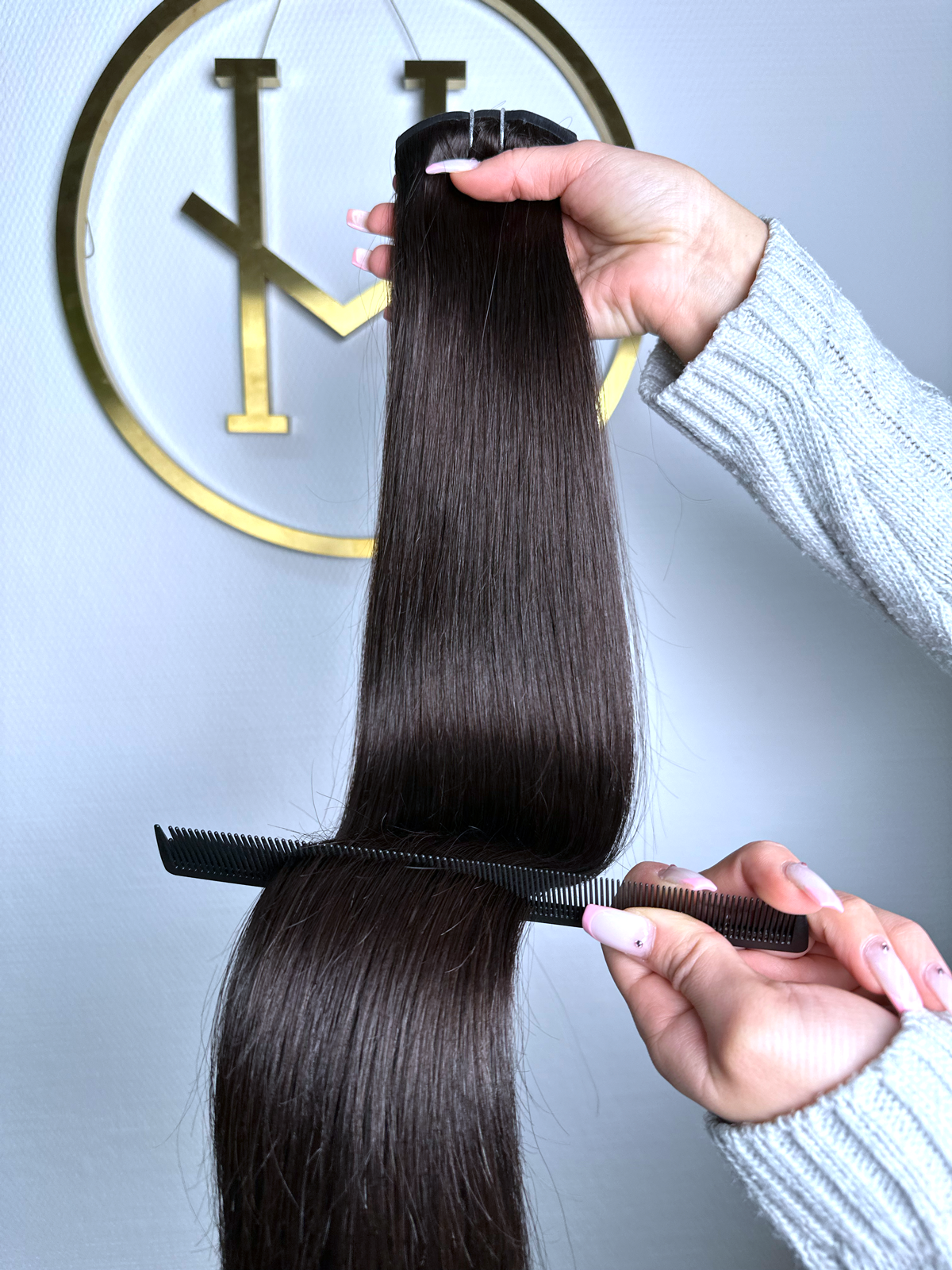 #RAW - INVISIBLE CLIP EXTENSIONS 150G - SCHWARZBRAUN ♡