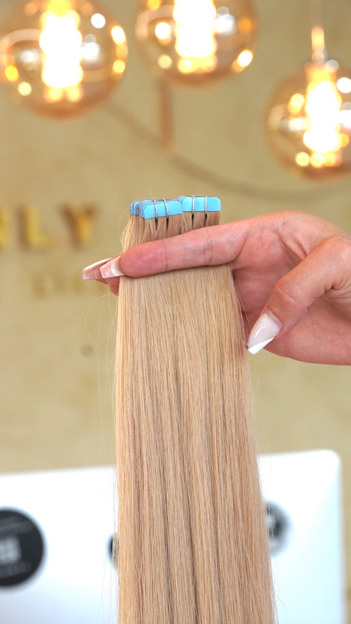 #HONEY MINI TAPE EXTENSIONS RU GLATT ♡