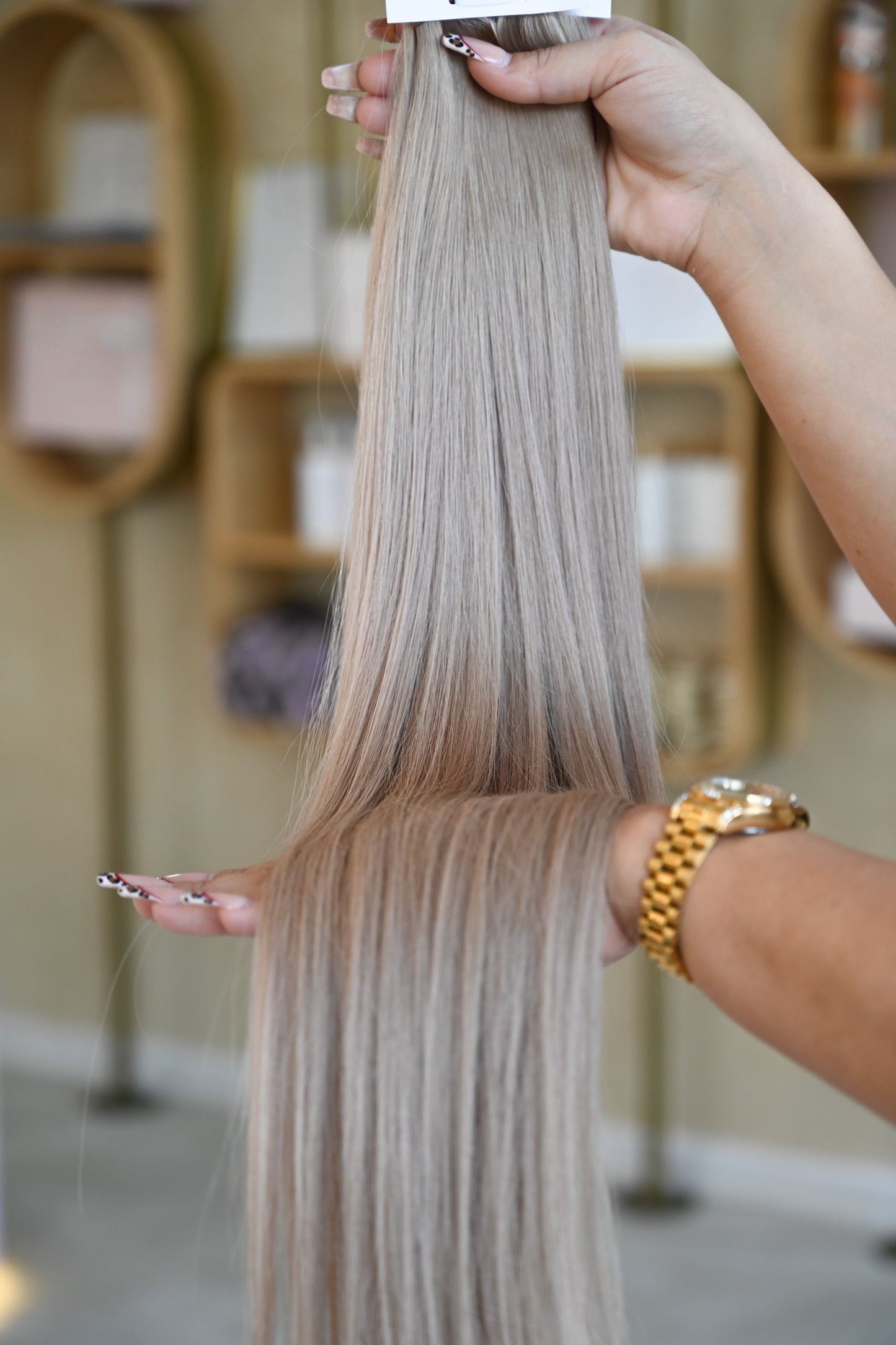 #DIRTY BLOND STANDARD RUSSISCHE TAPE EXTENSIONS ♡