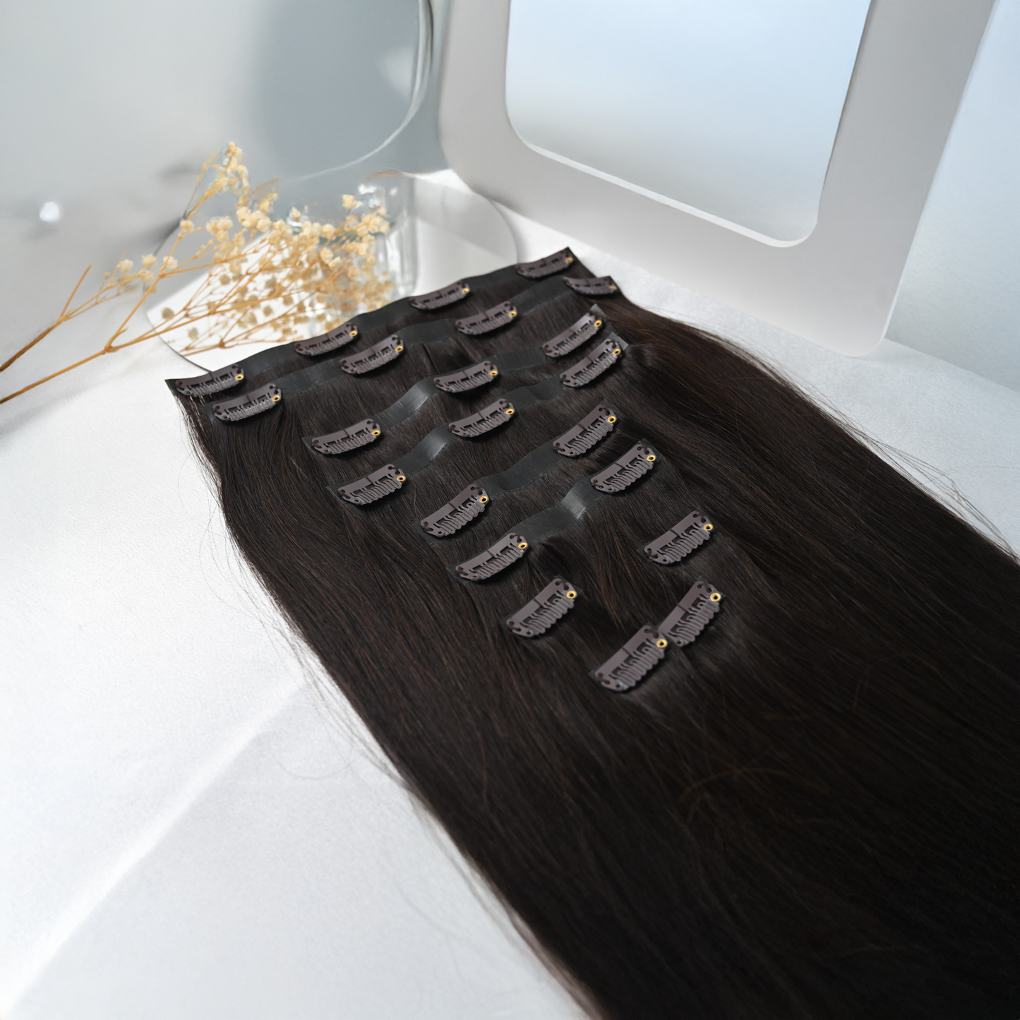 #RAW - INVISIBLE CLIP EXTENSIONS  - SCHWARZBRAUN ♡