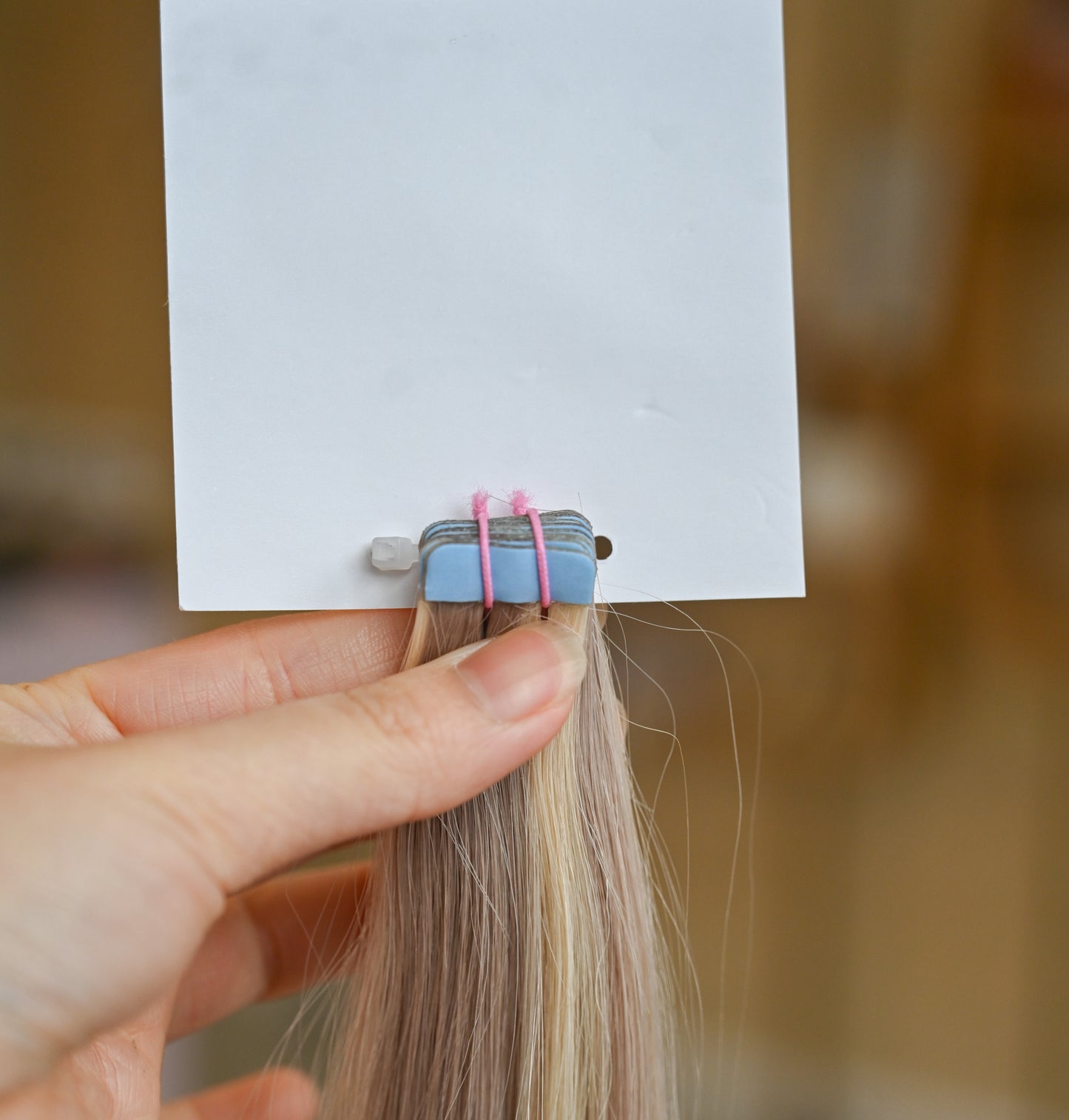 #BUTTER CREAM MINI TAPE EXTENSIONS ♡