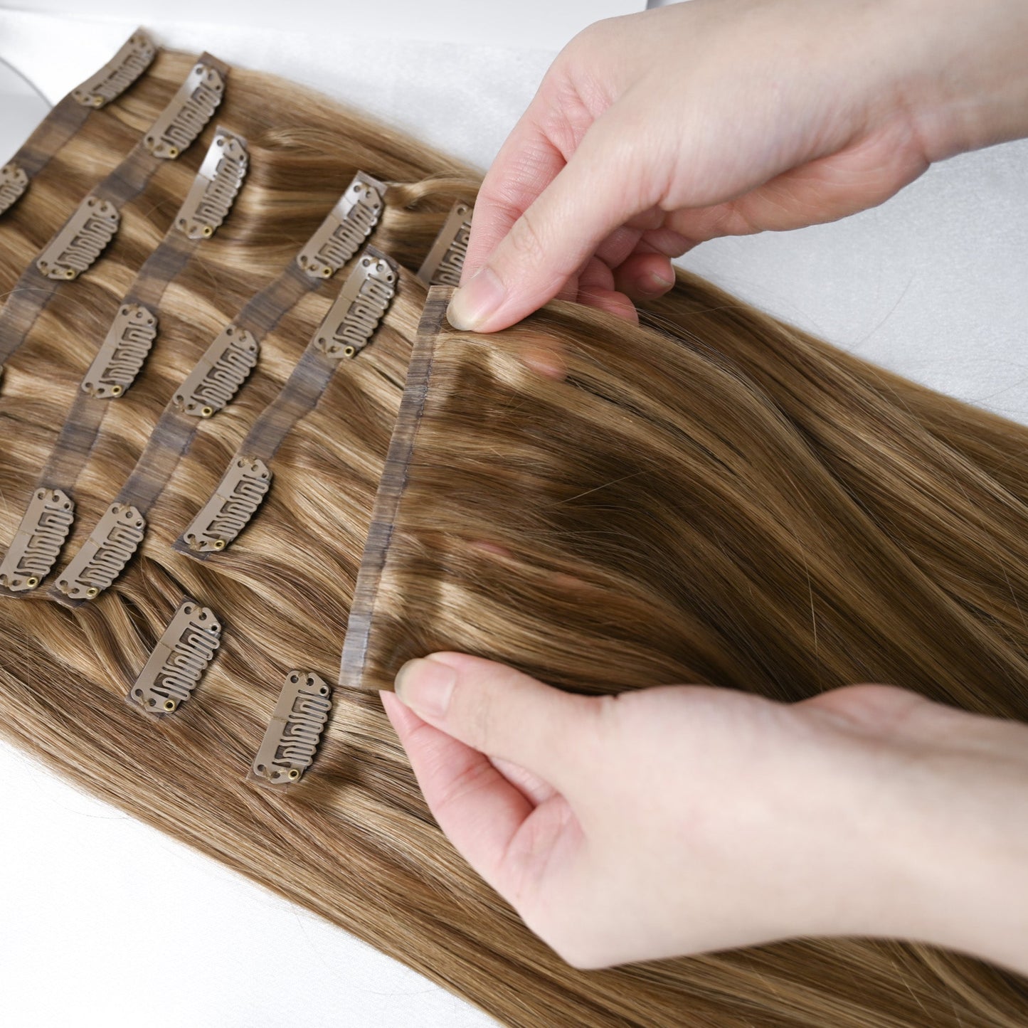 #TOFFEE - INVISIBLE CLIP EXTENSIONS ♡