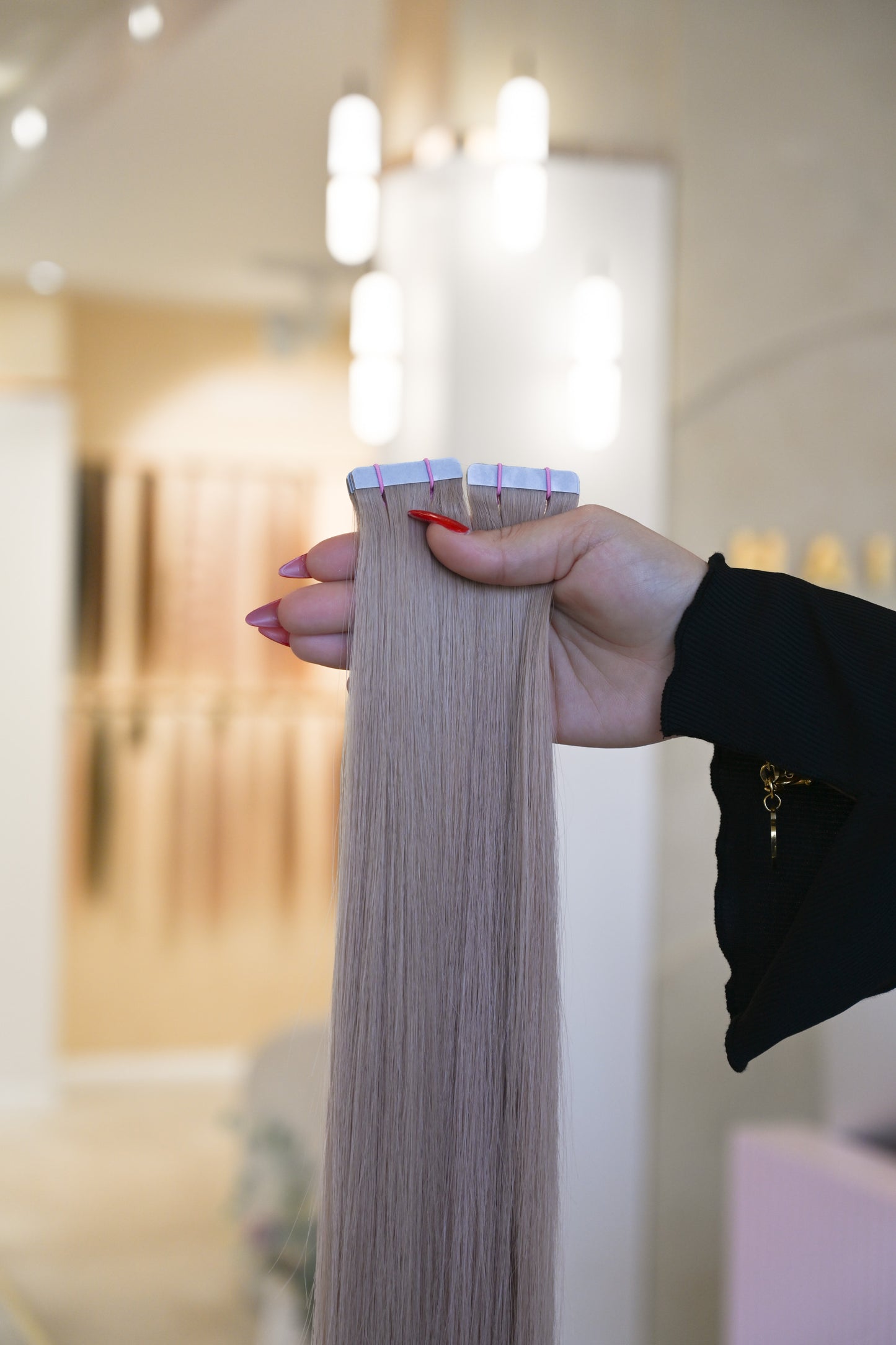 #BISQUID BLOND STANDARD RUSSISCHE TAPE EXTENSIONS ♡