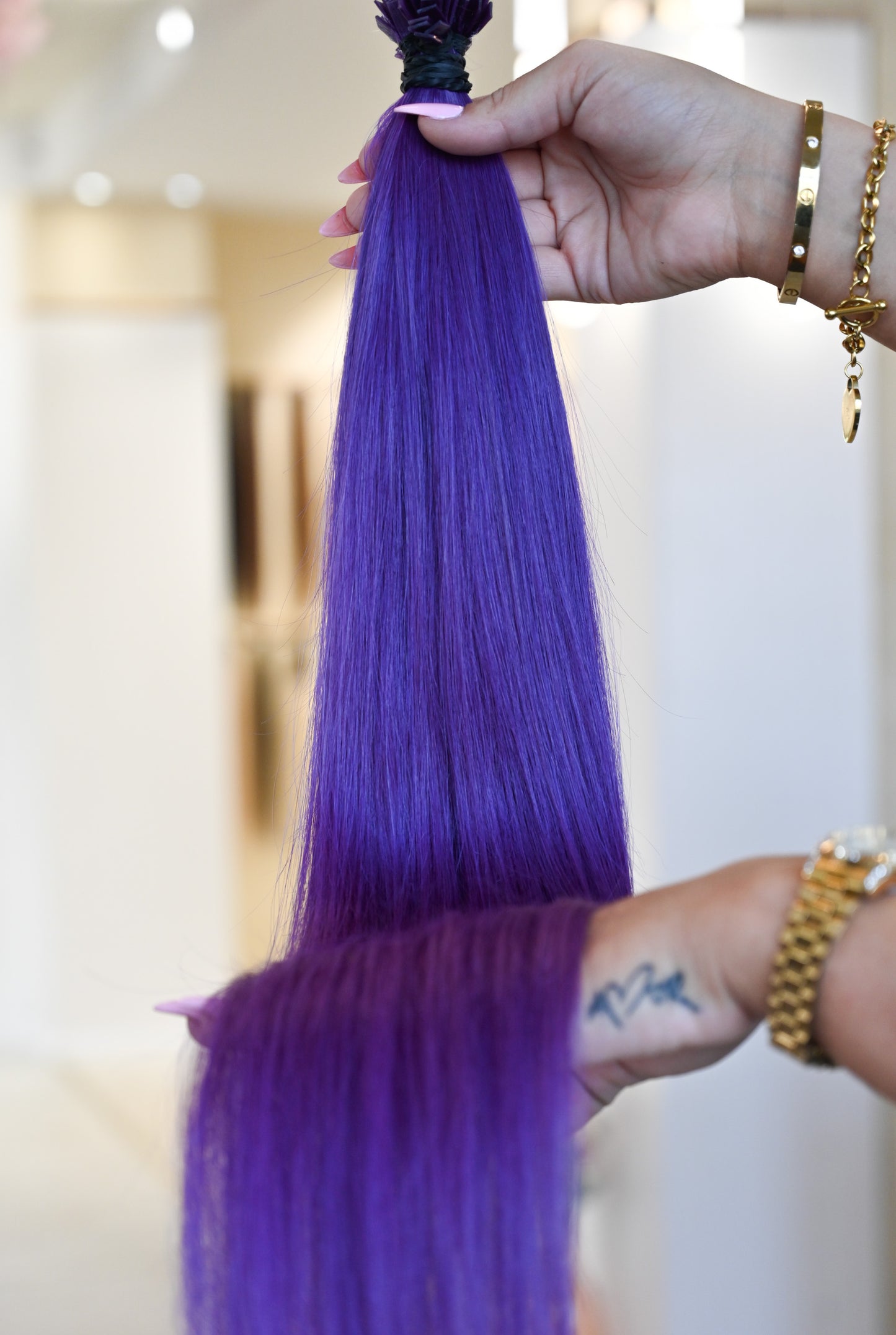 #LILA US WELLIGE KERATIN BONDINGS 65CM ♡