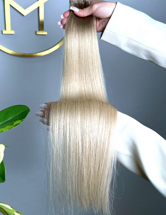 TRESSEN #DESERT OMBRES HELLBRAUN UND HELLBLOND GOLD RU GLATT CLASSIC WEFT ♡