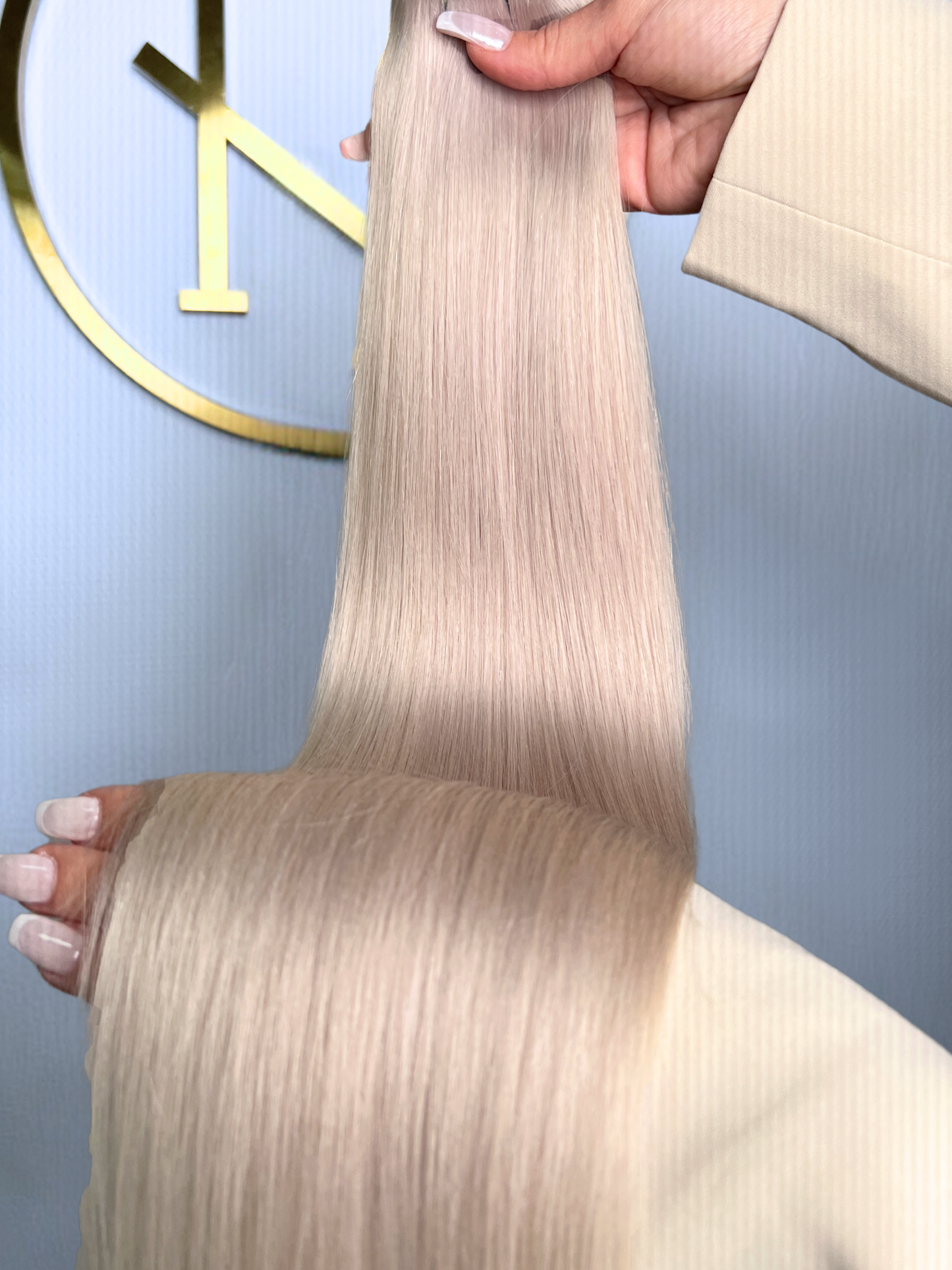 INVISIBLE TRESSEN #SHINY RU GLATT