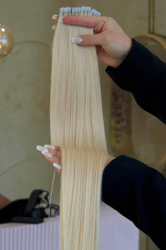 #NORVEGIAN MINI TAPE EXTENSIONS RU GLATT ♡