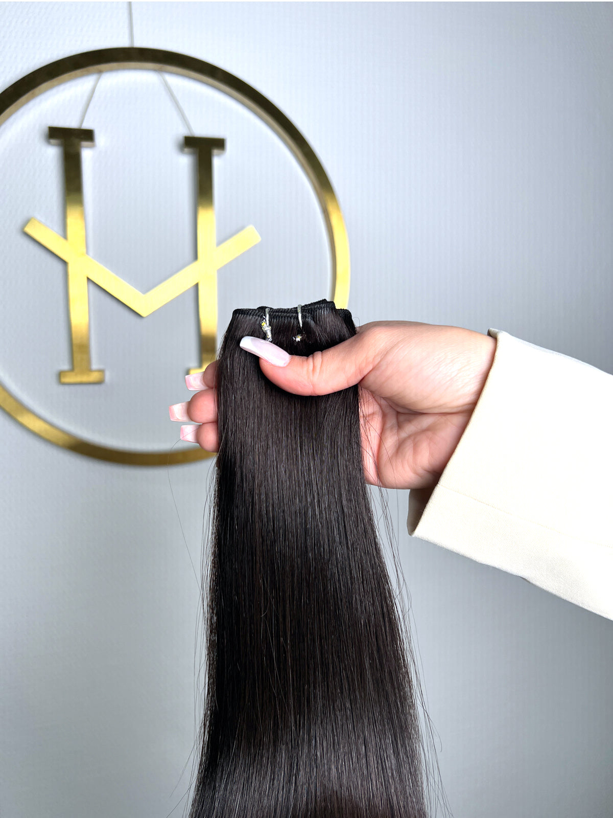 TRESSEN #RAW SCHWARZBRAUN RU GLATT CLASSIC WEFT ♡