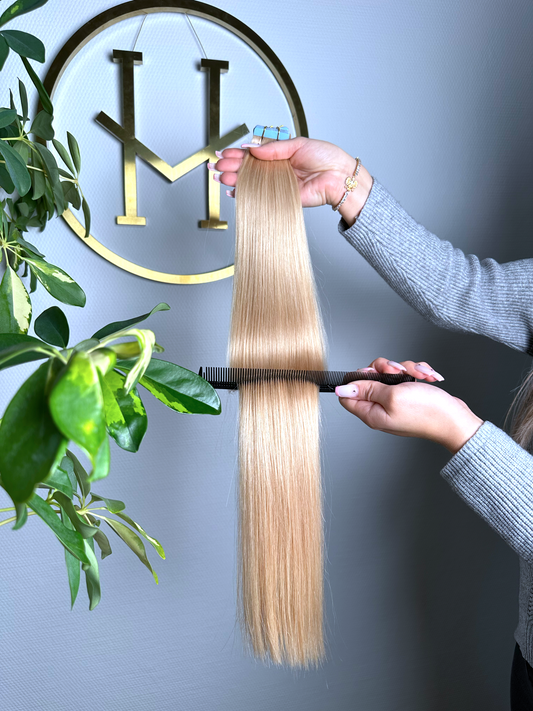 #24A SANDBLONDE US WELLIGE TAPE EXTENSIONS 55CM ♡