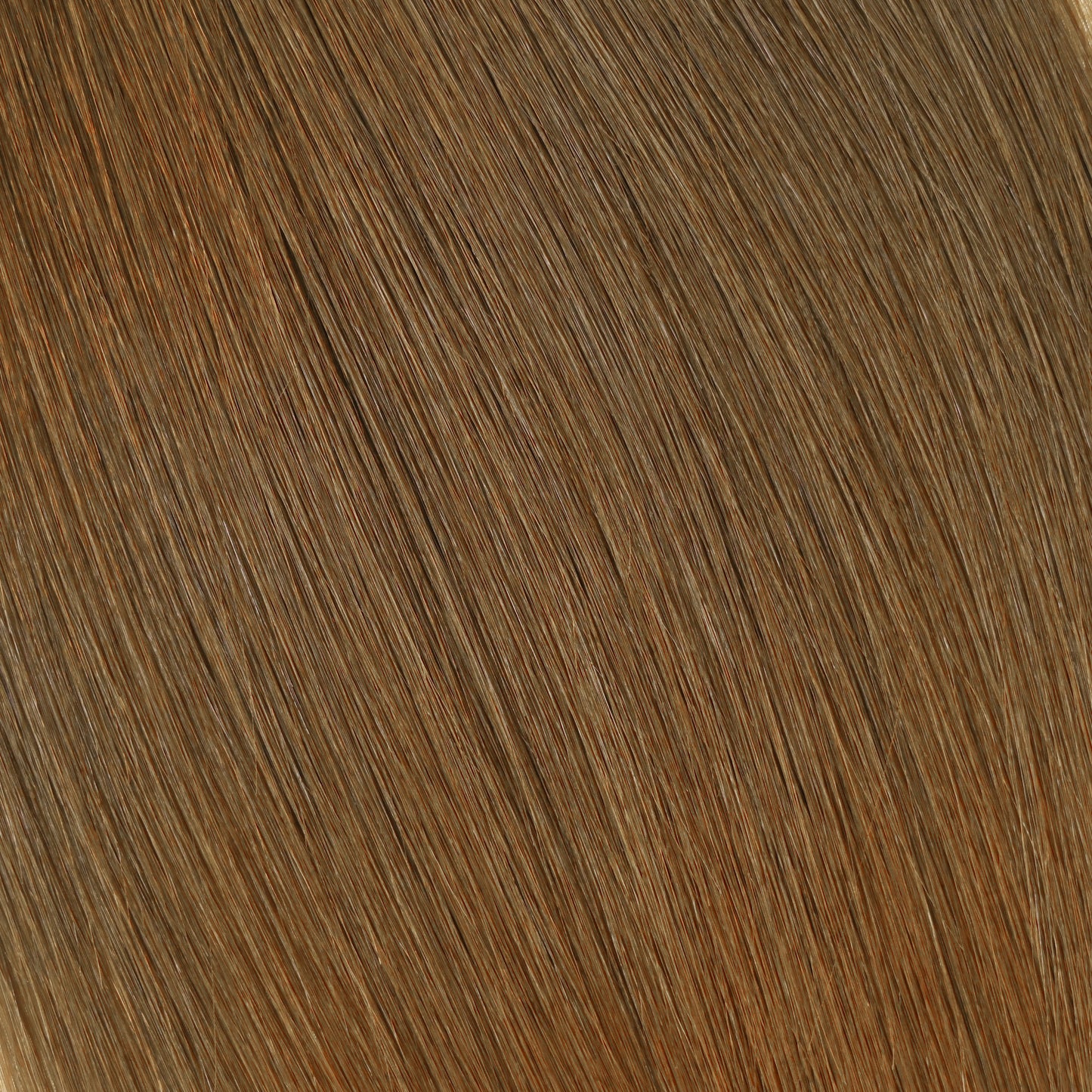 #GLOW MINI TAPE EXTENSIONS RU GLATT - MITTELBRAUN GOLD ♡