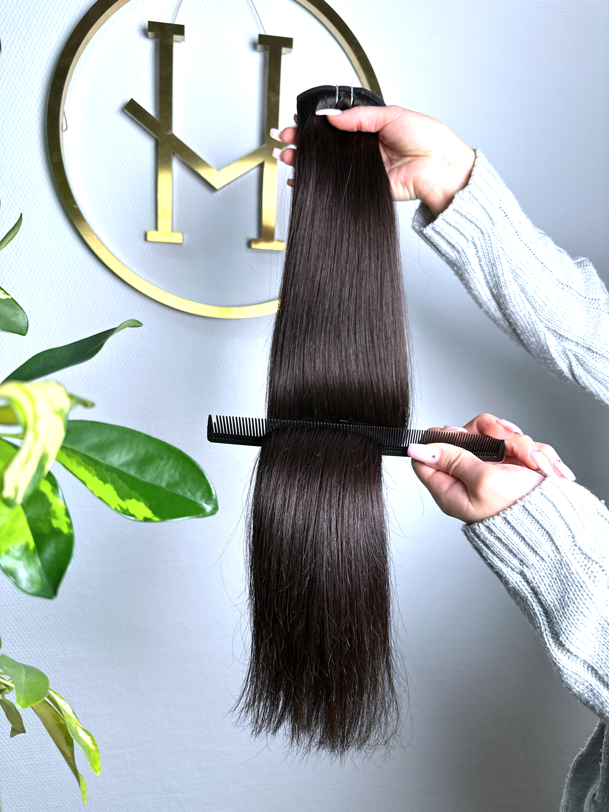 #RAW - INVISIBLE CLIP EXTENSIONS 150G - SCHWARZBRAUN ♡