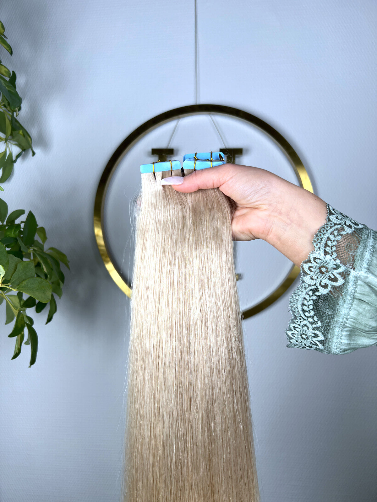 #SILVER  US WELLIGE TAPE 85CM ♡