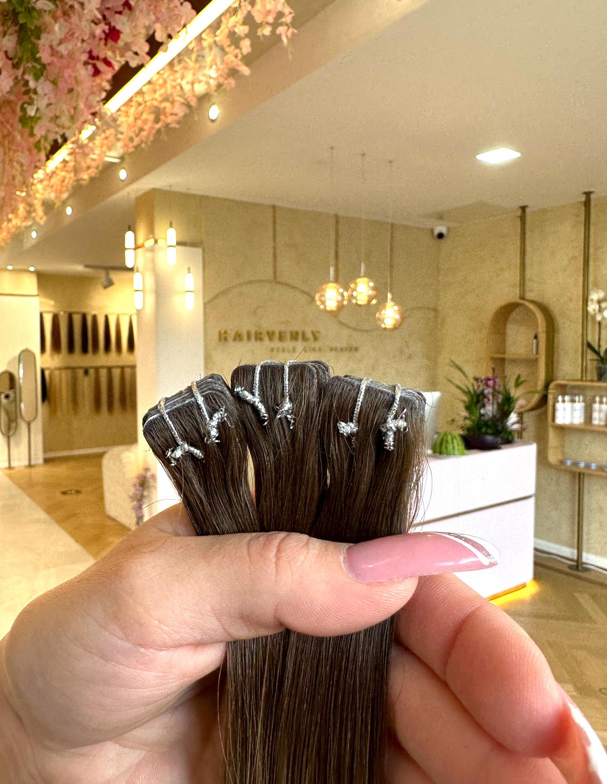 #RAW MINI TAPE EXTENSIONS INVISIBLE RU GLATT