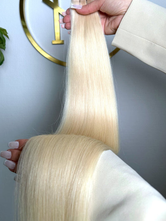 INVISIBLE TRESSEN #PLATIN RU GLATT