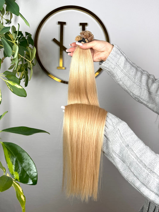 #24A SANDBLOND US WELLIGE KERATIN BONDINGS SANDBLOND 65CM ♡
