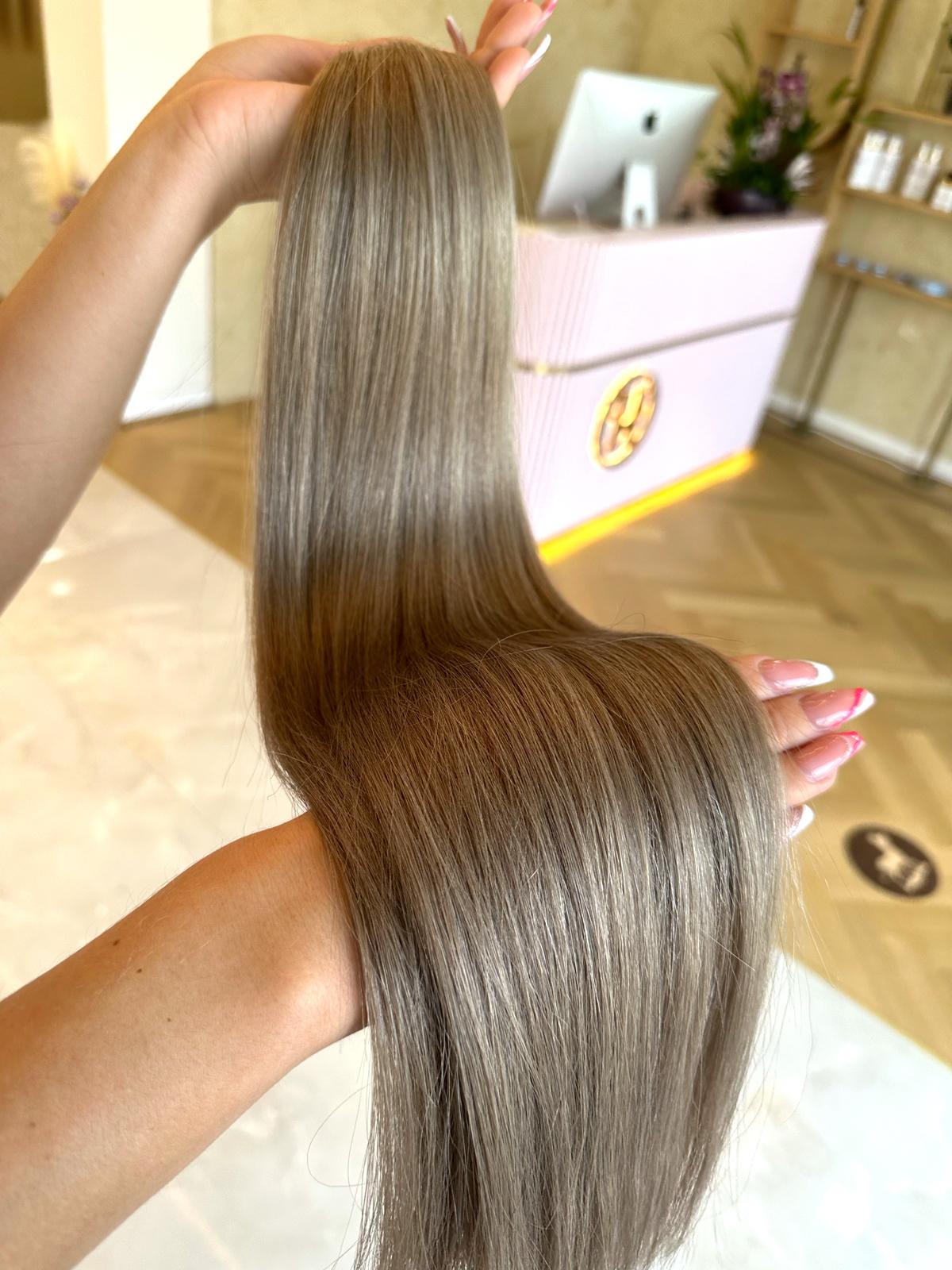 #CAPPUCCINO MINI TAPE EXTENSIONS INVISIBLE RU GLATT ♡