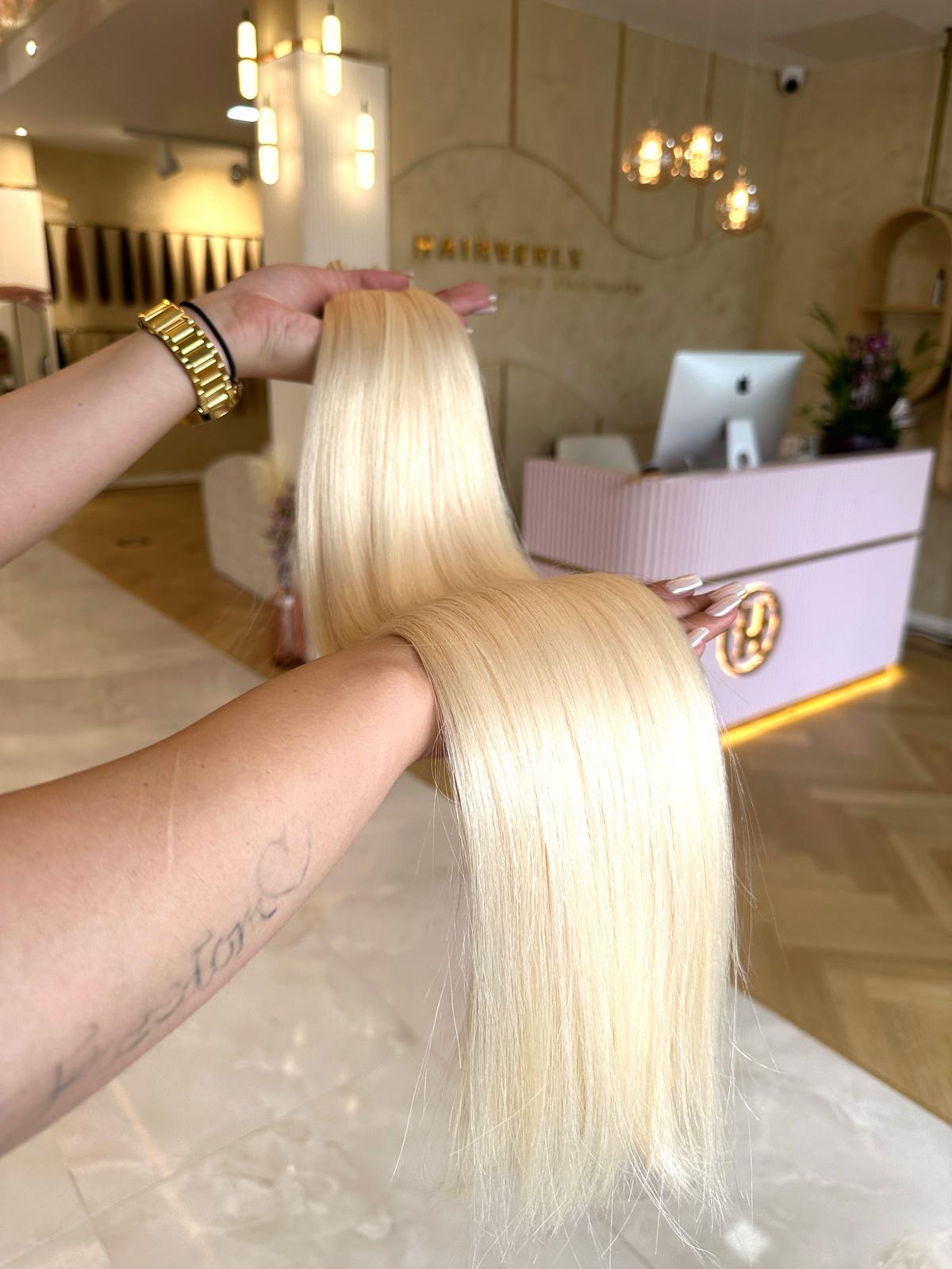 #PLATIN MINI TAPE EXTENSIONS RU GLATT ♡