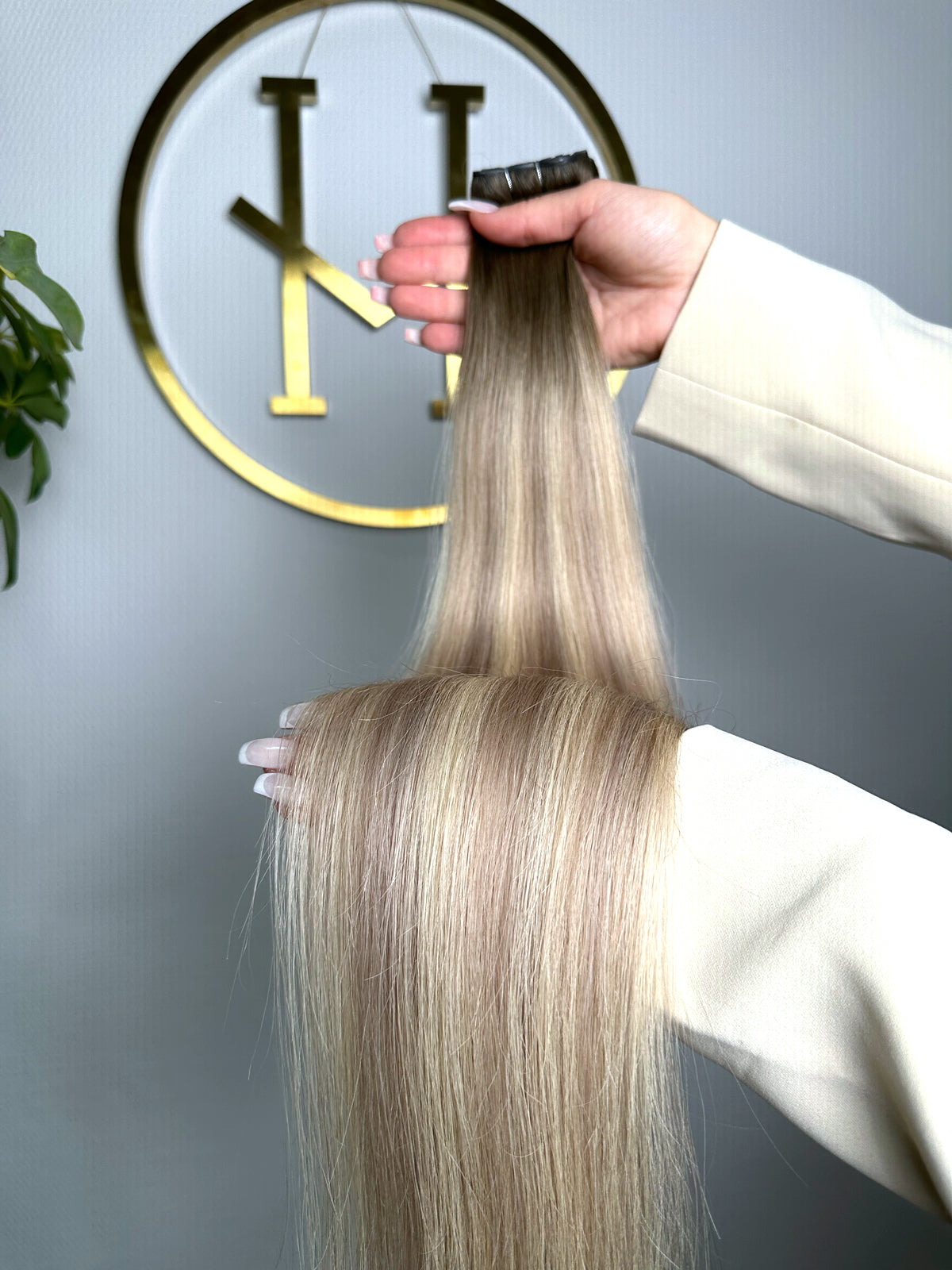 INVISIBLE TRESSEN #COOL TONED RU GLATT