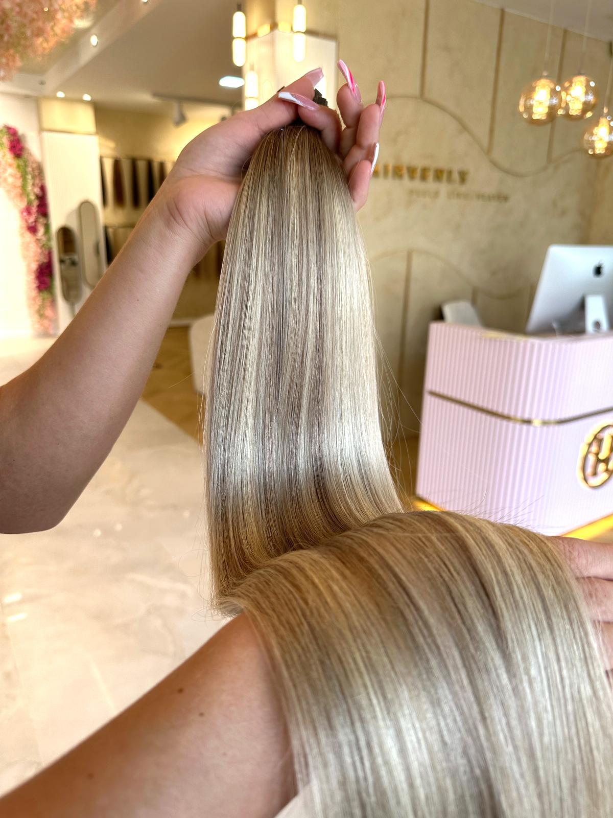 #NAMELESS MINI TAPE EXTENSIONS RU GLATT BALAYAGE ♡