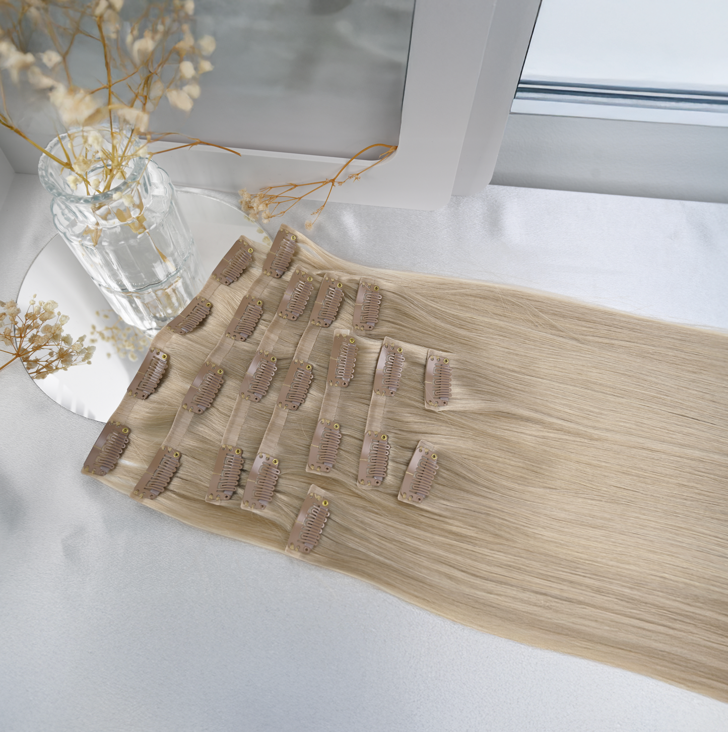 #TAUPE - INVISIBLE CLIP EXTENSIONS