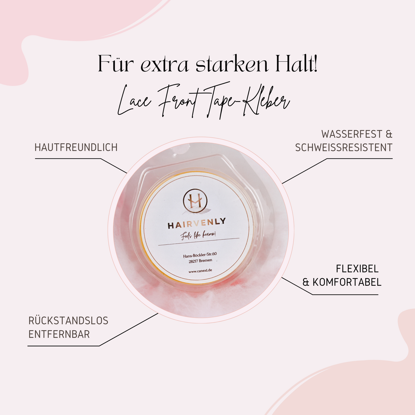 KLEBER FÜR TAPE EXTENSIONS 2,7 METER