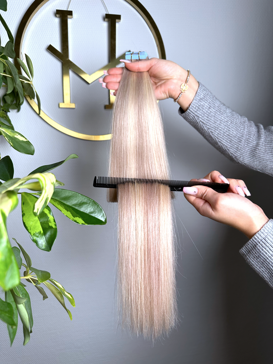 #VIKING BLOND  US WELLIGE 45CM TAPE EXTENSIONS ♡