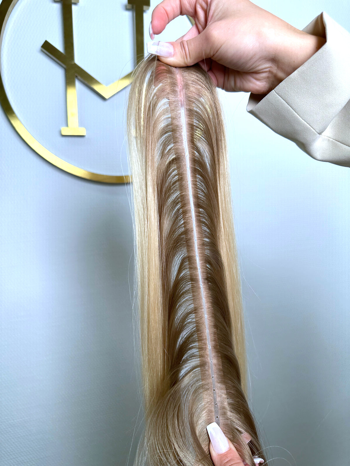 INVISIBLE TRESSEN #PLATIN RU GLATT