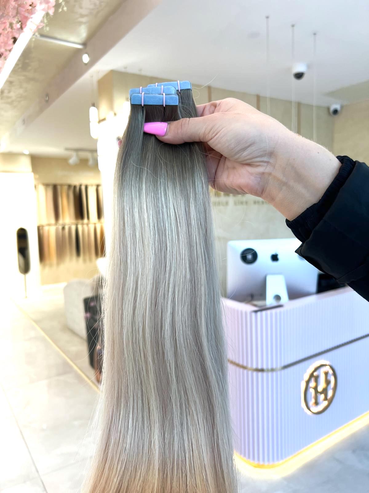 #COOL TONED STANDARD RUSSISCHE TAPE EXTENSIONS ♡