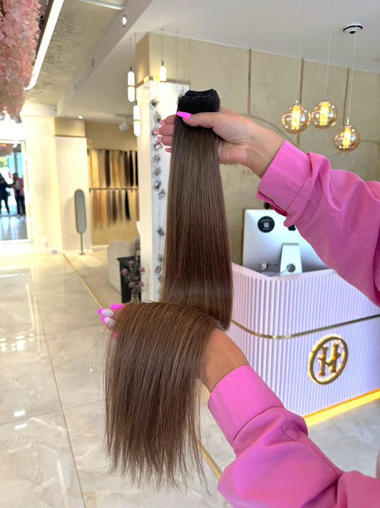 #3T8A US WELLIGE TRESSE ECHTHAAR CLASSIC TRESSEN 65CM ♡