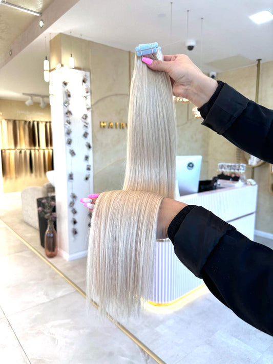 #NORVEGIAN STANDARD RUSSISCHE TAPE EXTENSIONS GLATT ♡