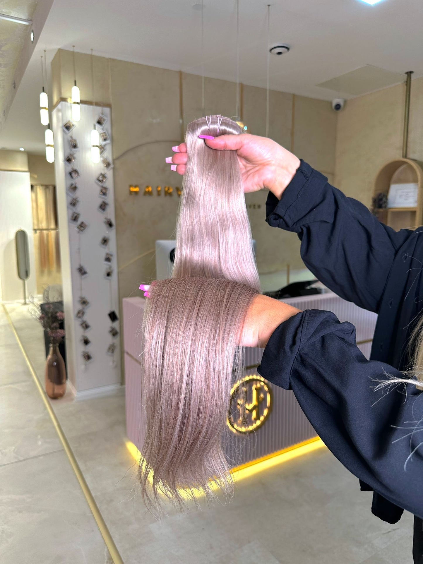 #TAUPE - INVISIBLE CLIP EXTENSIONS 225G