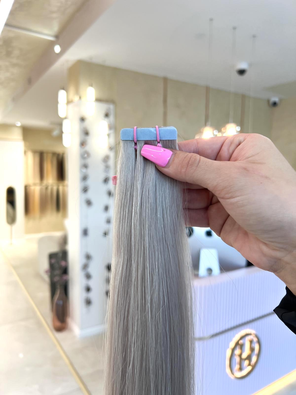 #SNOWY STANDARD RUSSISCHE TAPE EXTENSIONS ♡