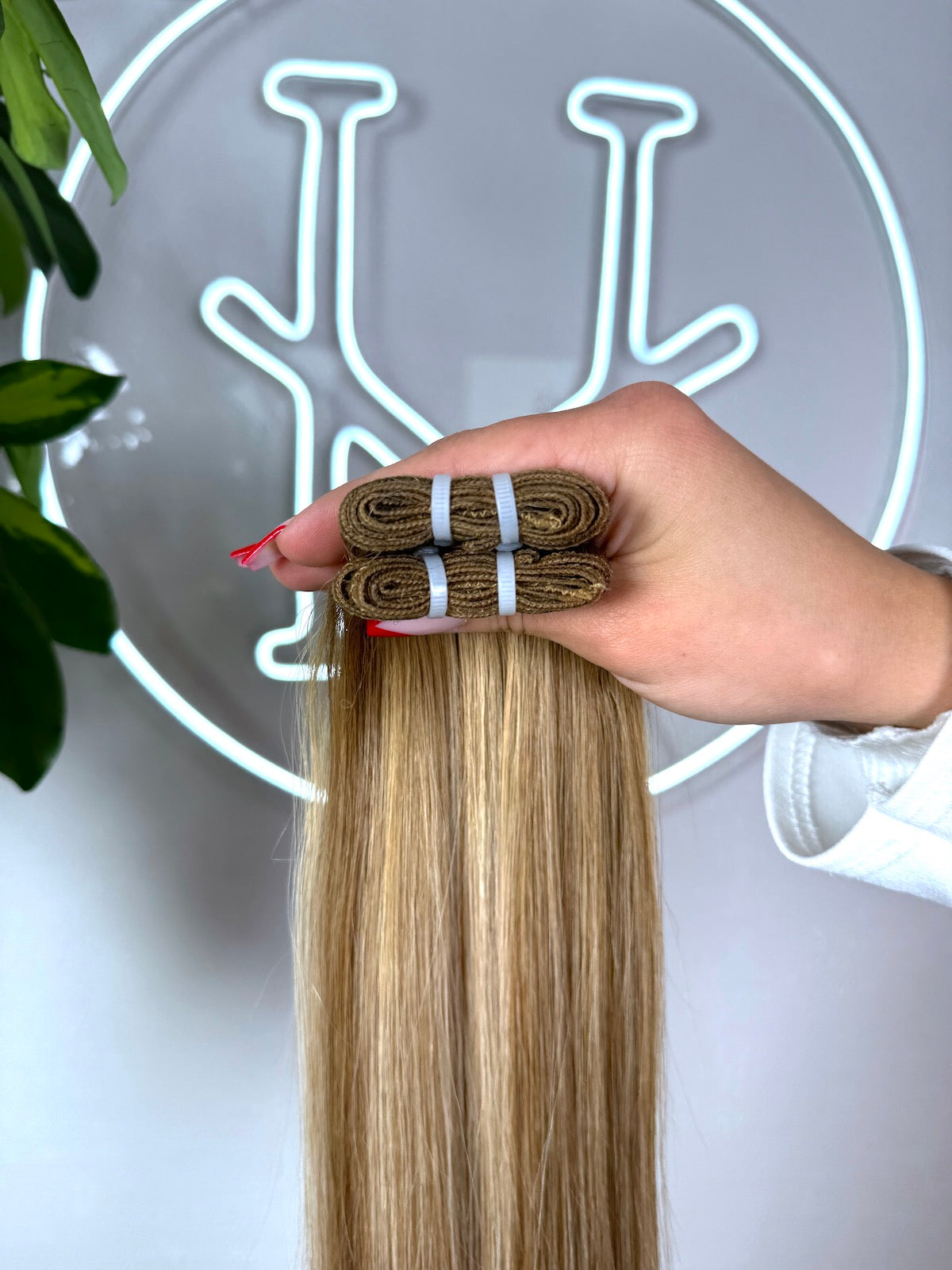 #4/27T24 US WELLIGE TRESSEN CLASSIC ECHTHAAR  65CM ♡