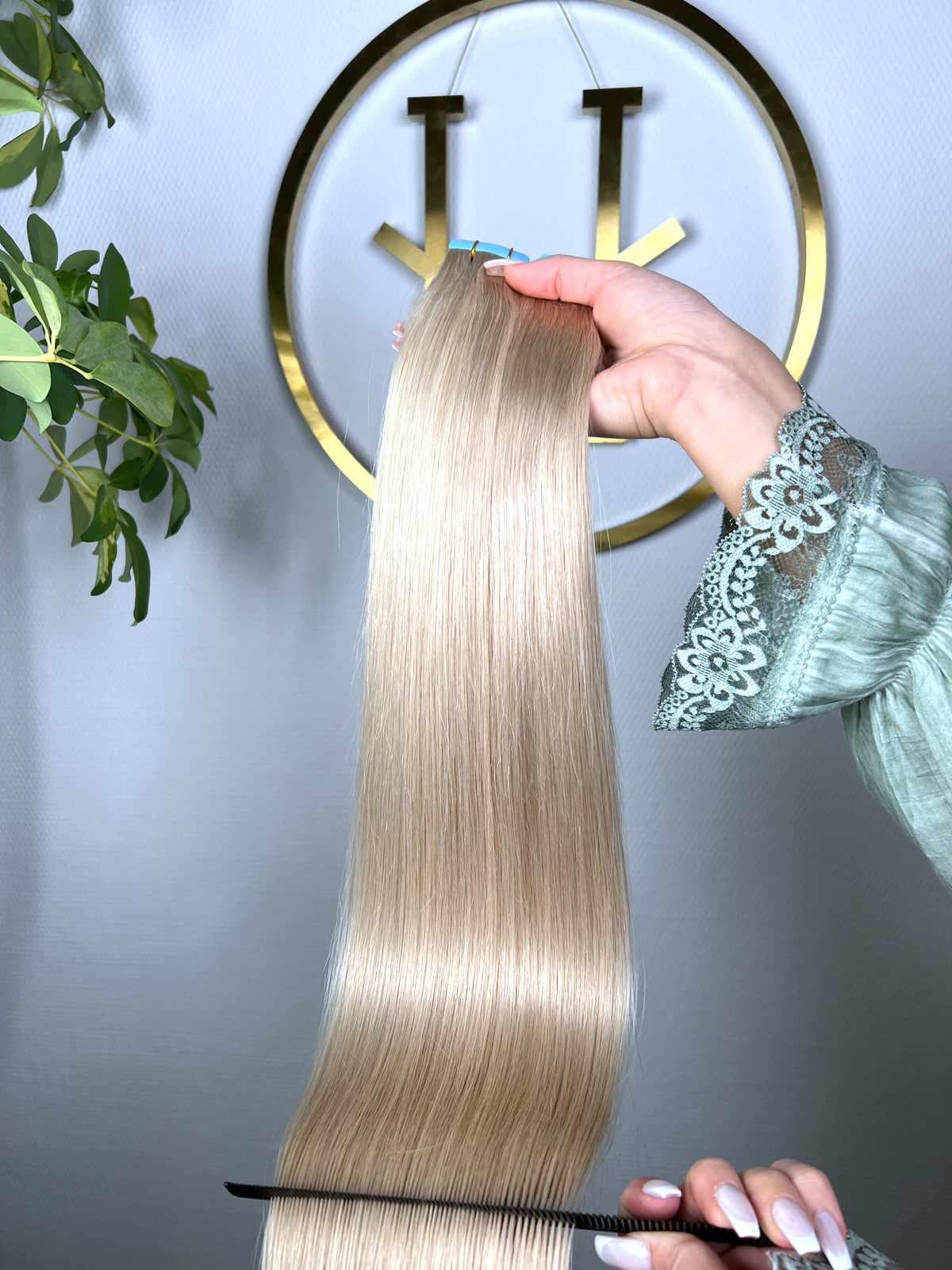 #SILVER  US WELLIGE TAPE 85CM ♡