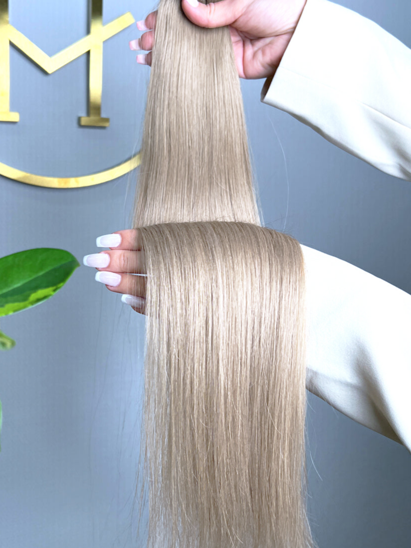 TRESSEN #TAUPE MITTELBLOND ASCH ♡