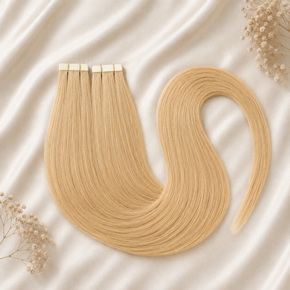 #24A Sandblond | Echthaar Tape Extensions 45 cm ♡