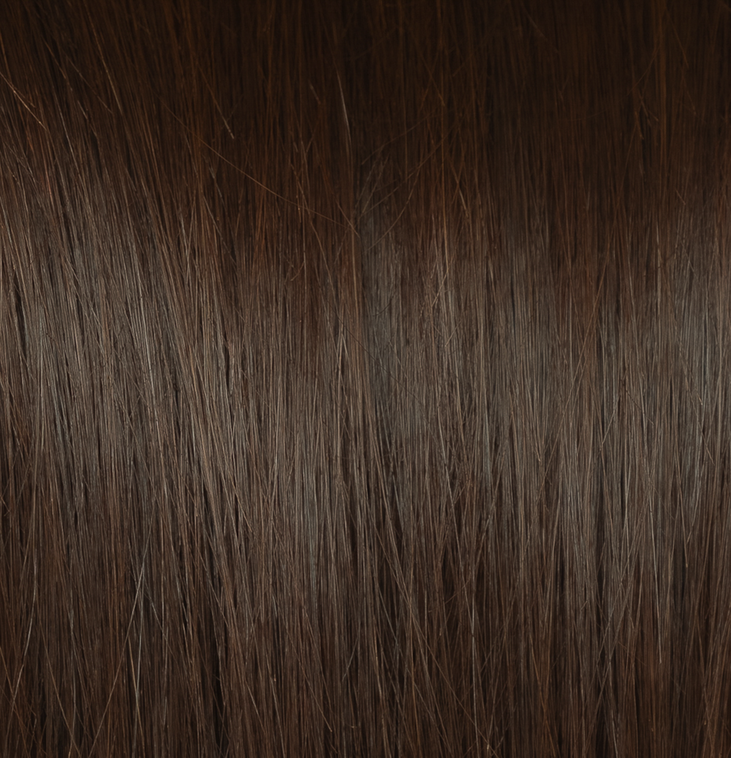 #2E DUNKELBRAUNE US WELLIGE TRESSEN ECHTHAAR GENIUS WEFT EXTENSIONS 65CM
