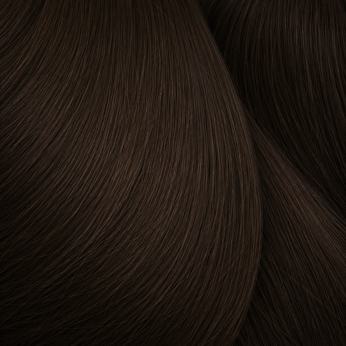 #2E Dunkelbraun | Echthaar Tape Extensions 55 cm | US Wellig ♡